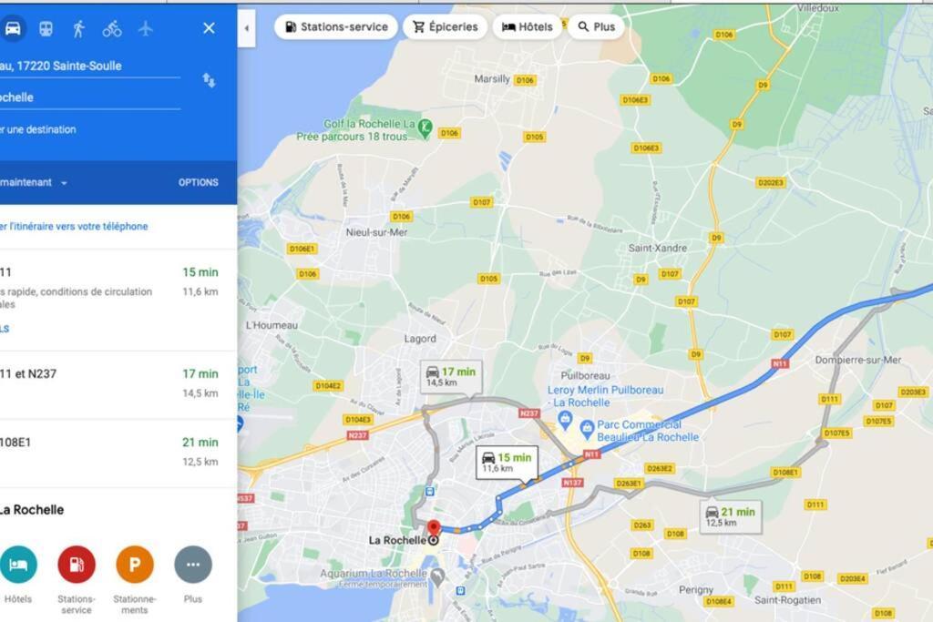 L'Alize Sera Votre Petit Coin De Paradis Sainte-Soulle Exteriör bild